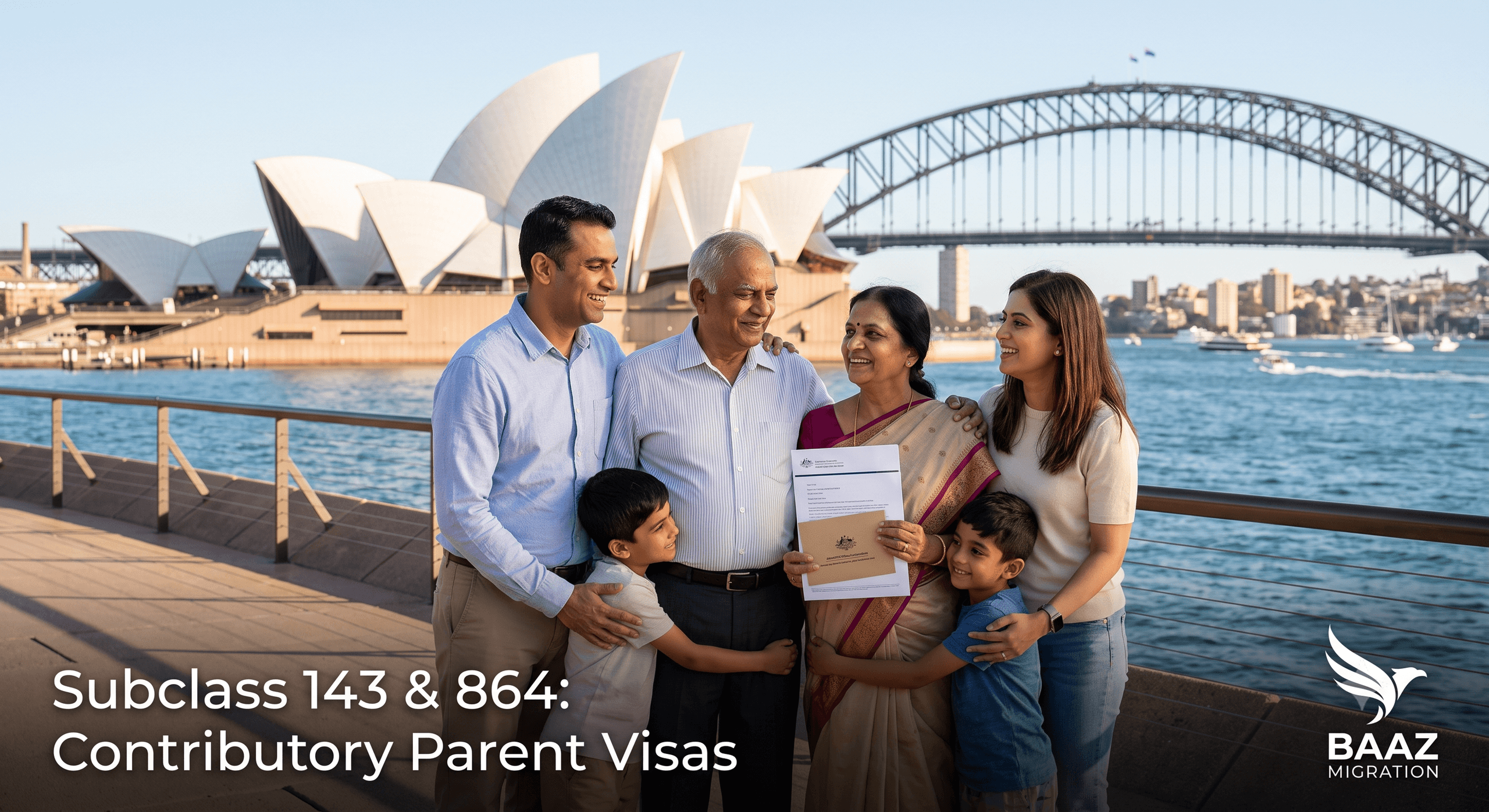 Subclass 143 vs Subclass 864: Choosing the Right Contributory Parent Visa for Australia
